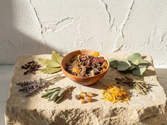 Encens brut Herbes & Fleurs - Purification, Abondance et Vie Pure - Essences Agape 24715107