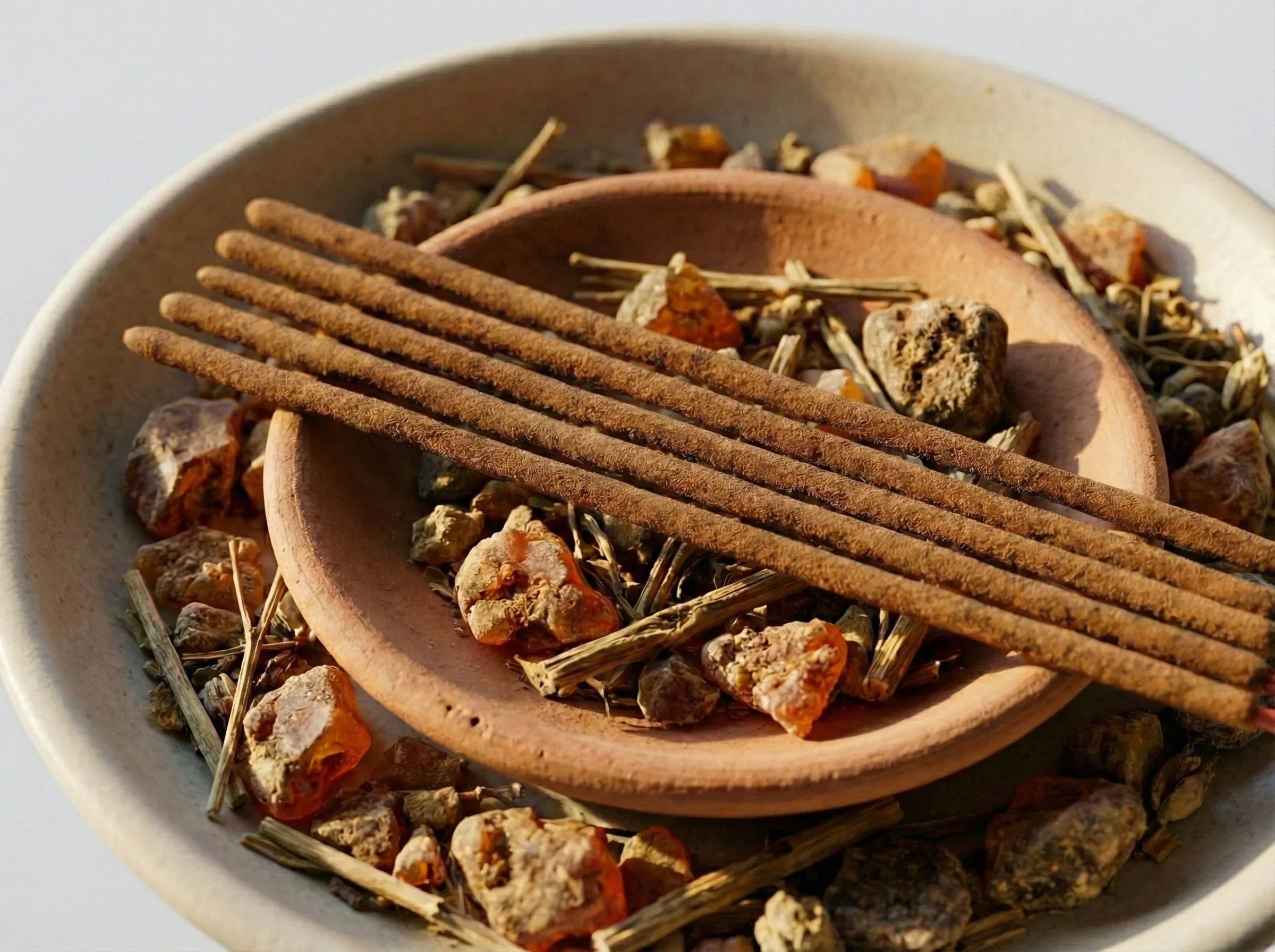 Encens de Prière Ambre & Musc - Amour & Douceur Céleste & Joie - Essences Agape 82480933