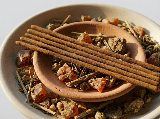 Encens de Prière Ambre & Musc - Amour & Douceur Céleste & Joie - Essences Agape 82480933