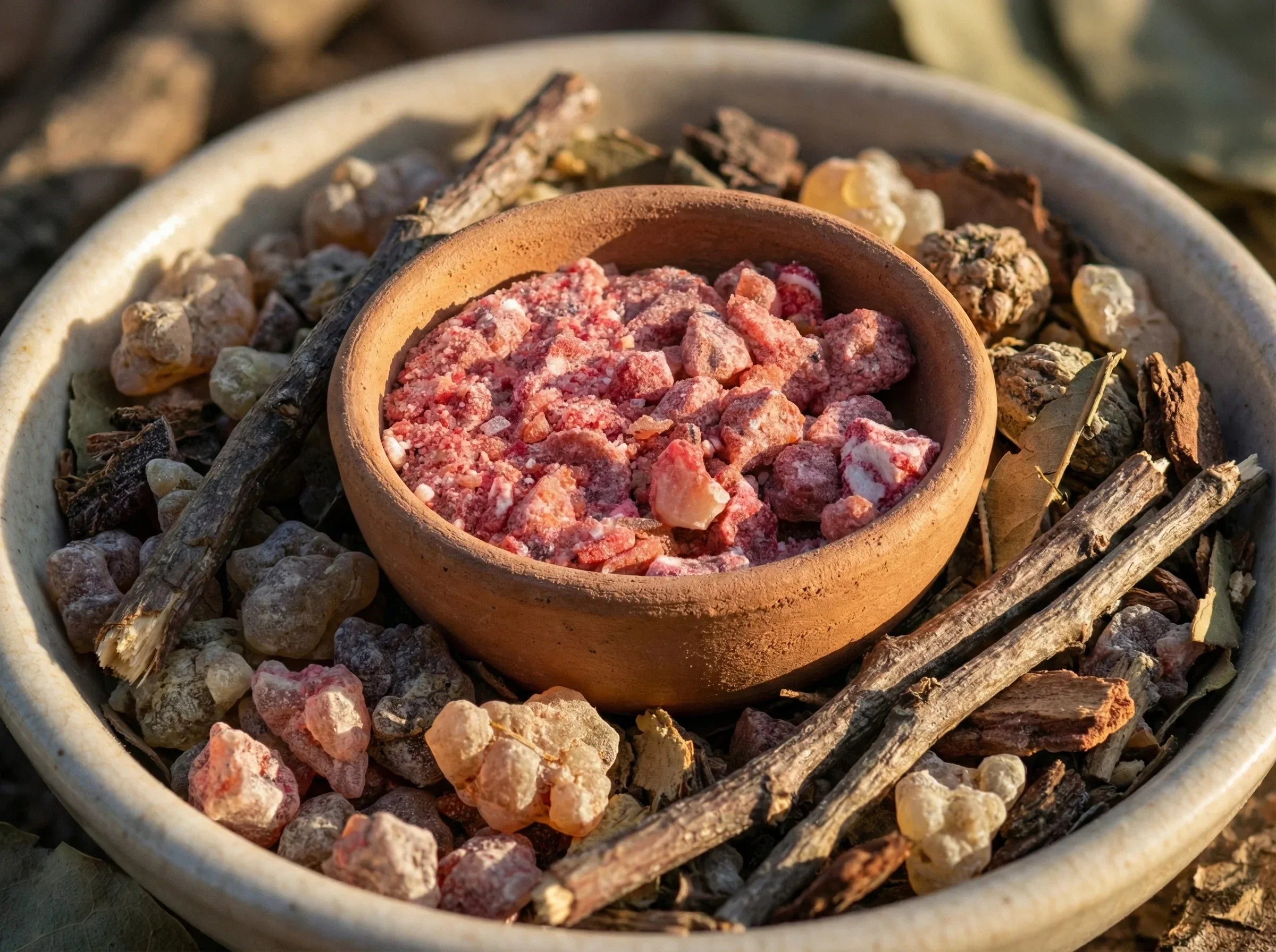 Encens de Protection Benjoin Rosé - Amour & Douceur Céleste & Paix - Essences Agape 77279594