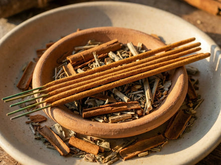 Encens de Protection Cannelle Épicée - Abondance & Chaleur Vitale - Essences Agape 87808310