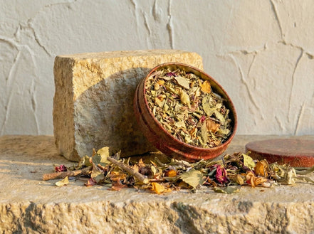 Encens de Protection Herbes & Résines - Bouclier & Pureté Maison Or - Essences Agape 59938085