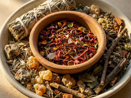 Encens en grains Herbal Doukhoun - Abondance, Vie et Rituel Or Pur - Essences Agape 98244981