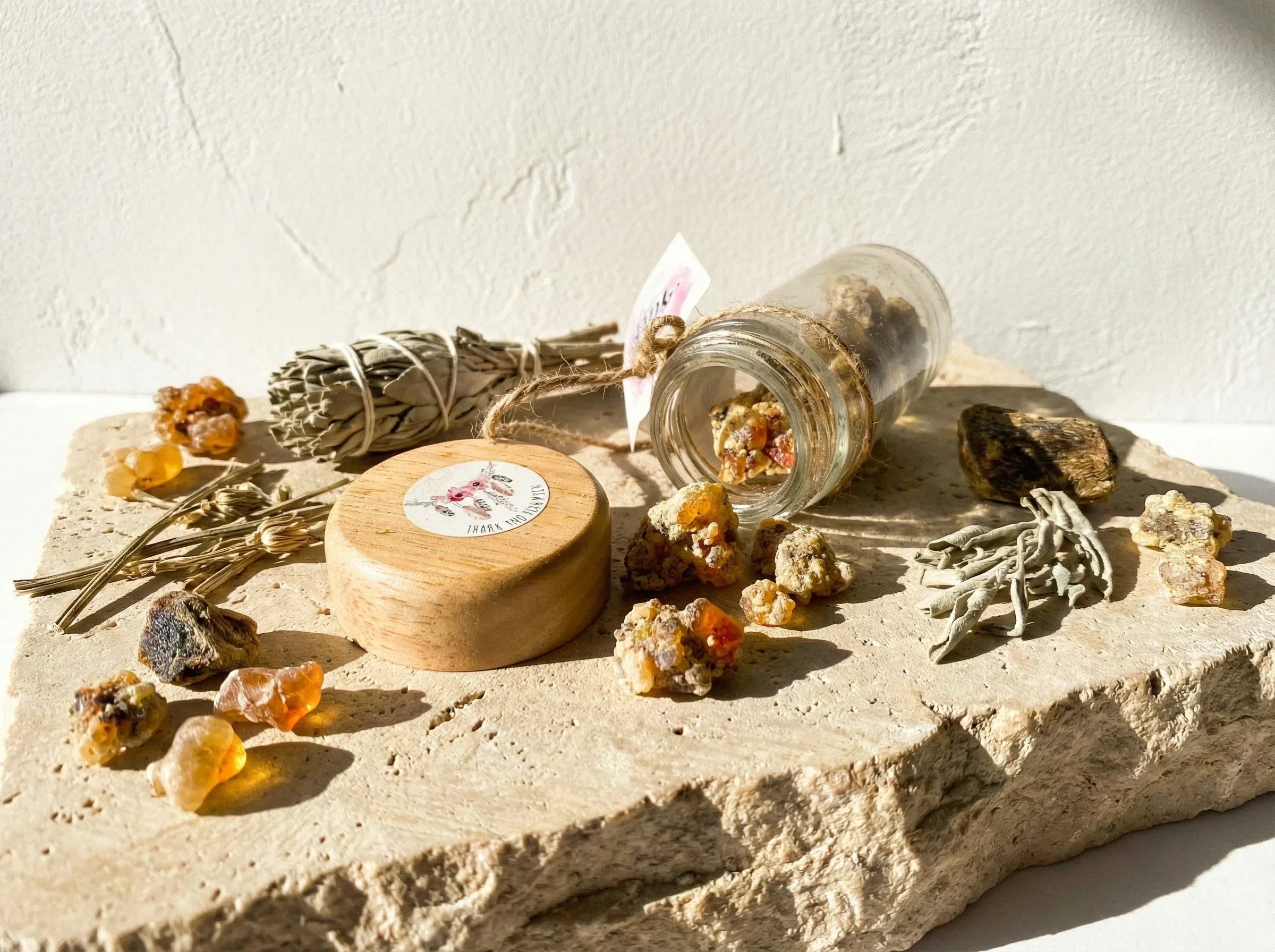 Encens liturgique Louban & Sauge - Nettoyage Aura et Esprit Pur Zen - Essences Agape 59618375