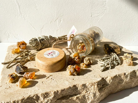 Encens liturgique Louban & Sauge - Nettoyage Aura et Esprit Pur Zen - Essences Agape 59618375