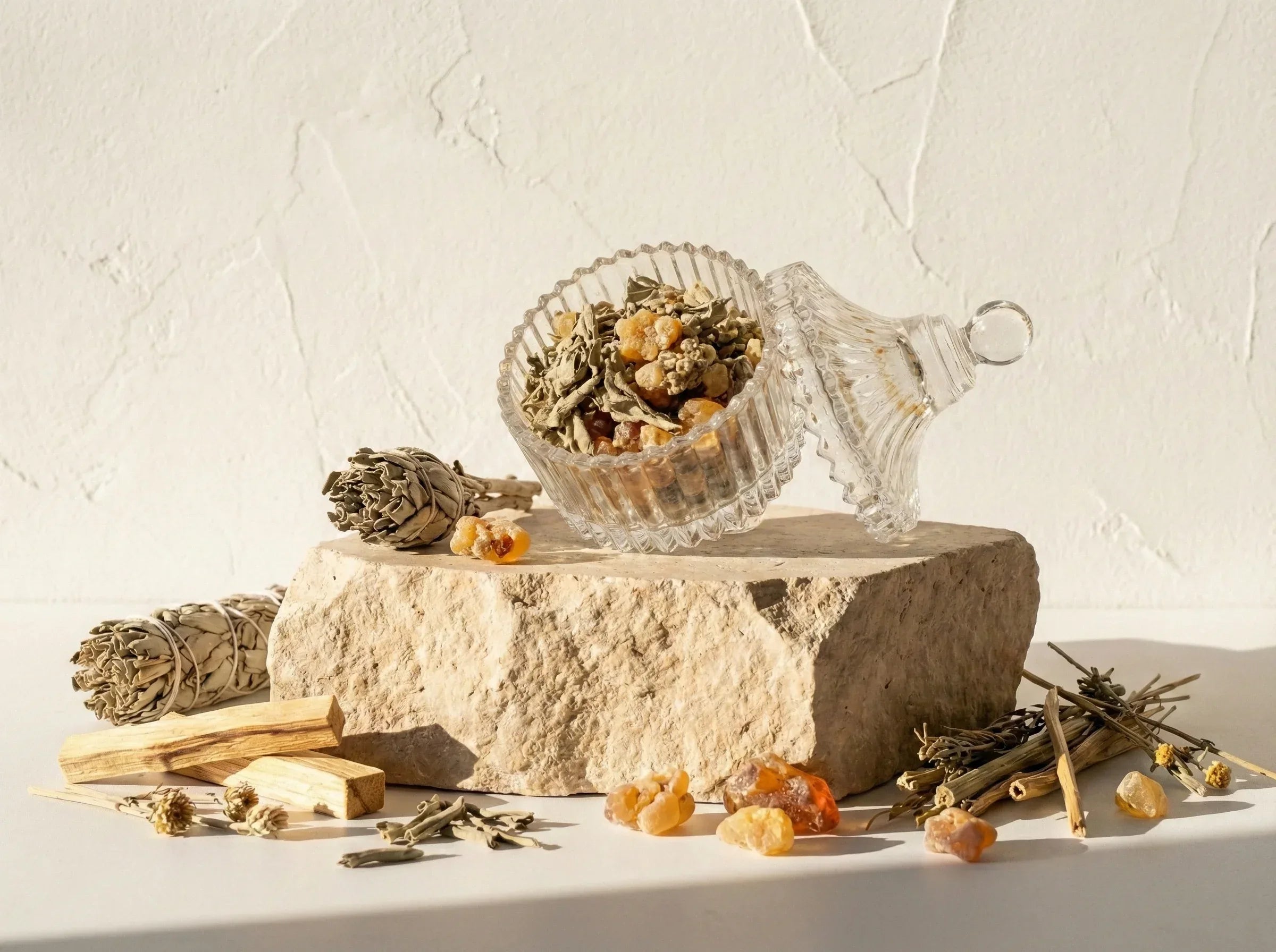 Encens pour purification maison Sauge & Palo Santo - Équilibre Zen - Essences Agape 77416626