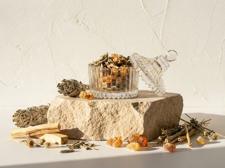 Encens pour purification maison Sauge & Palo Santo - Équilibre Zen - Essences Agape 5532300