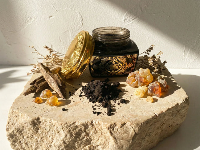 Encens purification maison Doukhoun Louban Noir Absolu - Protection - Essences Agape 22477873