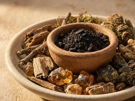 Encens purification maison Doukhoun Louban Noir Absolu - Protection - Essences Agape 54490064