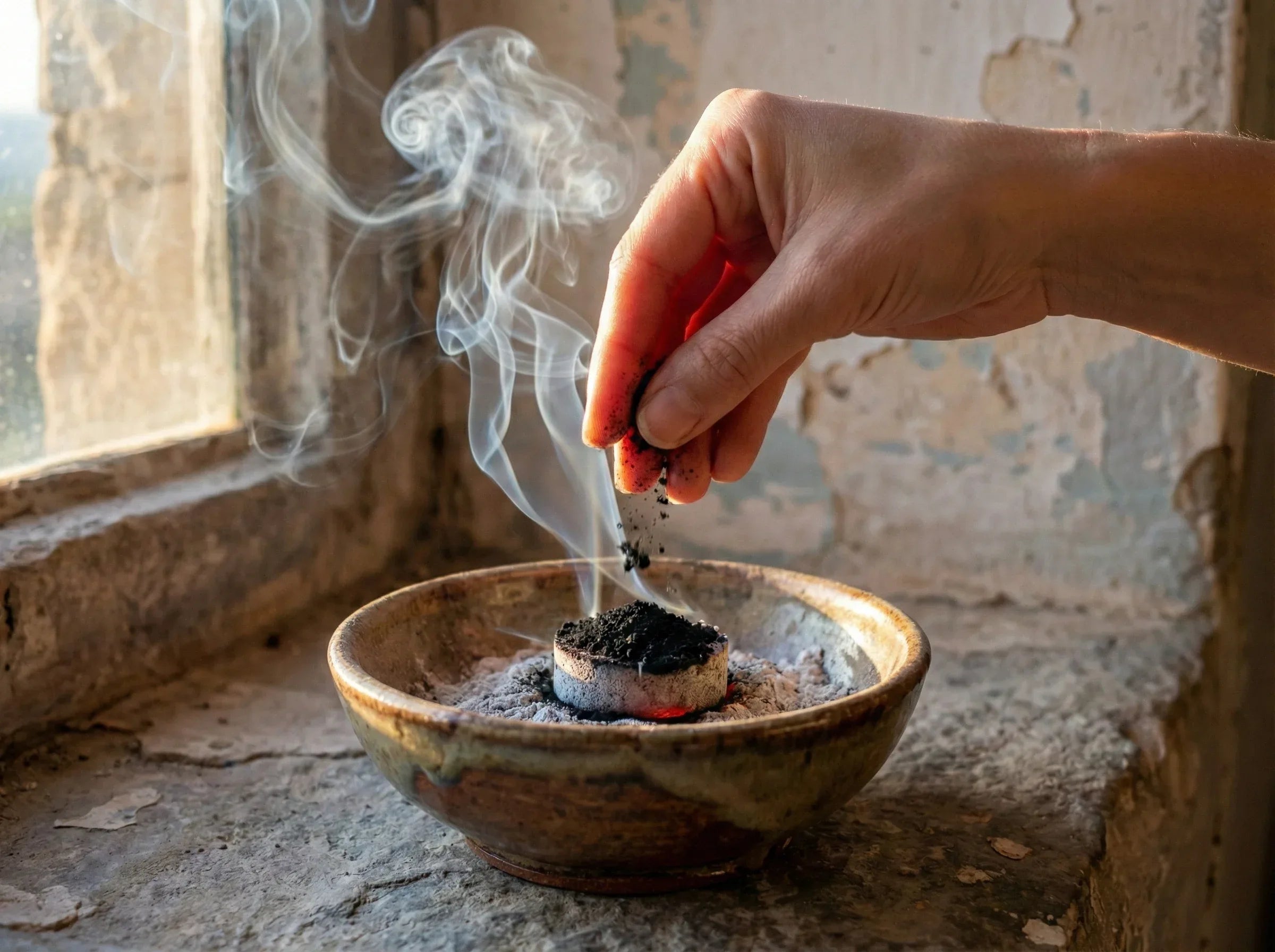 Encens purification maison Doukhoun Louban Noir Absolu - Protection - Essences Agape 73141615