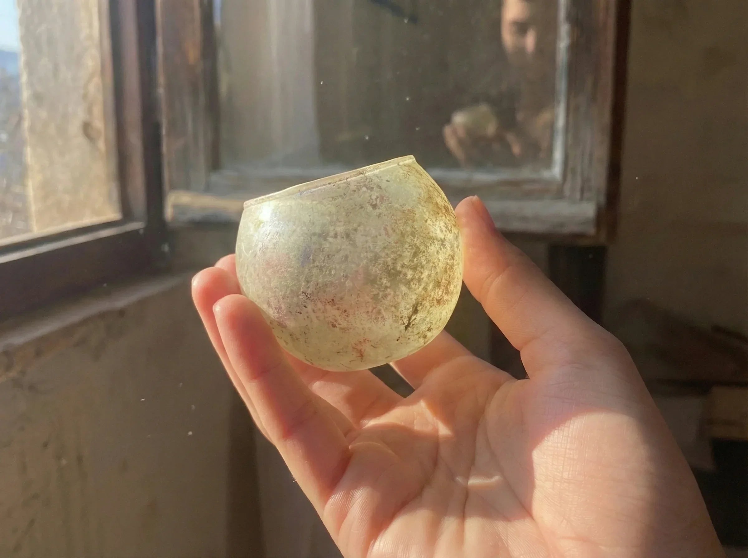 Fiole romaine Boule - La Sphère & L'Univers - Essences Agape 17014663