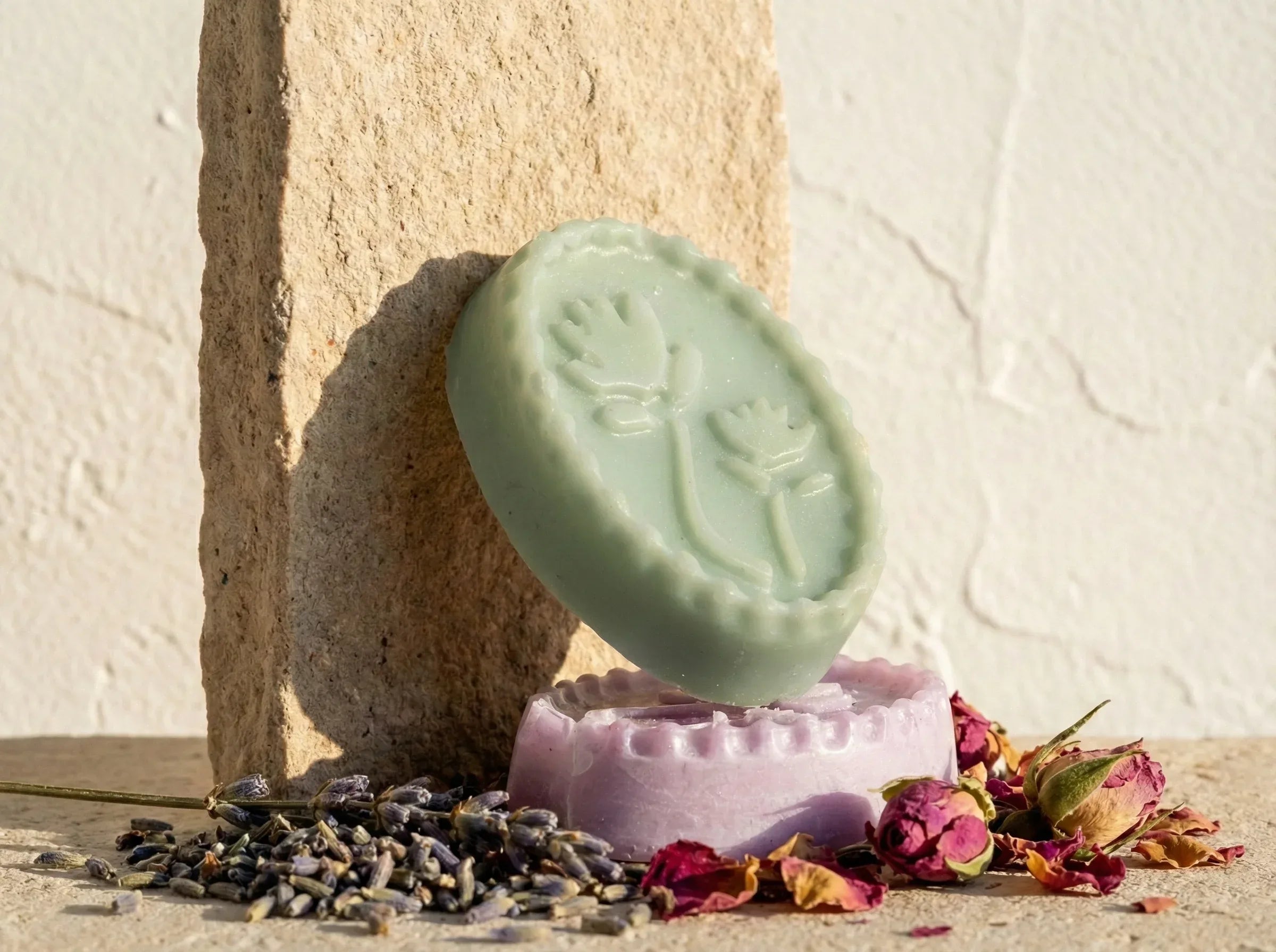 Fondant bougie naturel Rose & Lavande - Apaisement & Sérénité Zen - Essences Agape 23919434