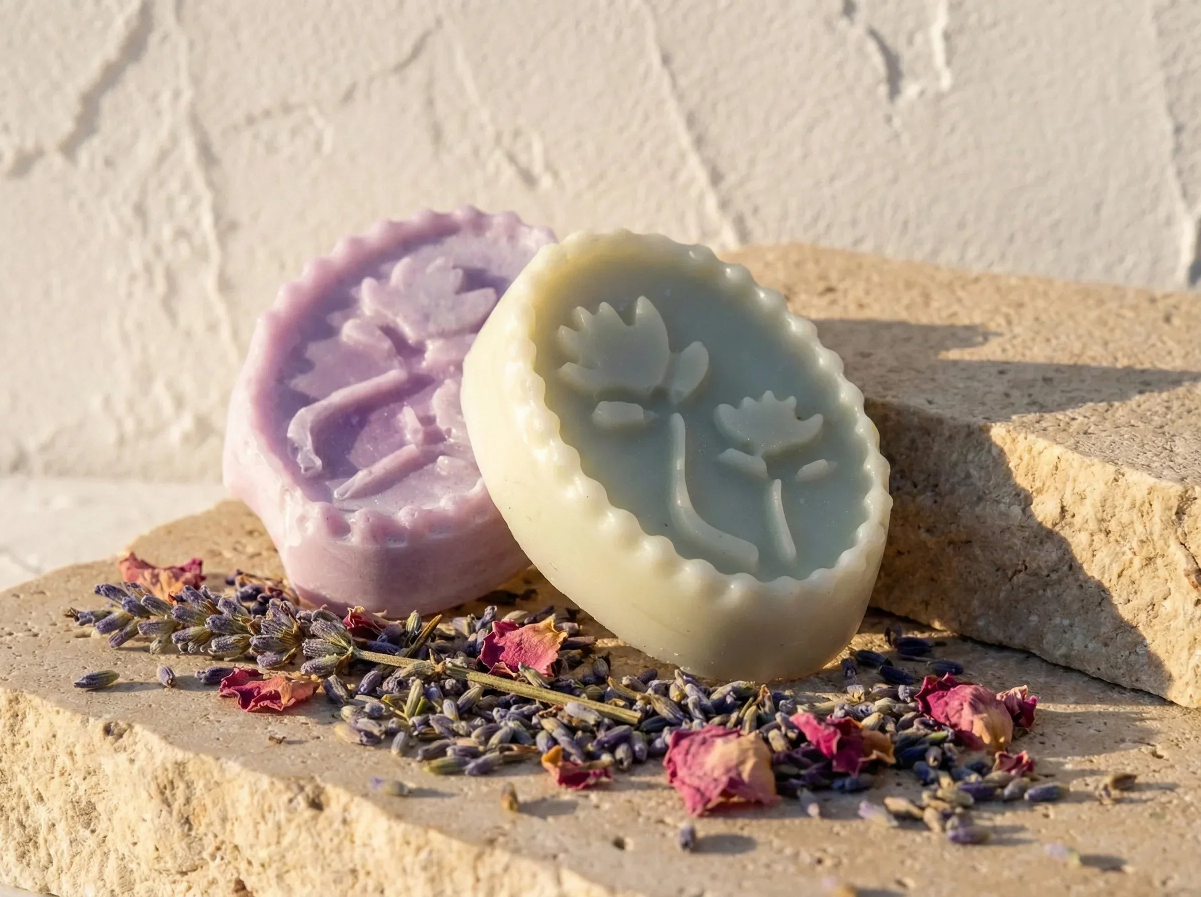 Fondant bougie naturel Rose & Lavande - Apaisement & Sérénité Zen - Essences Agape 66352340