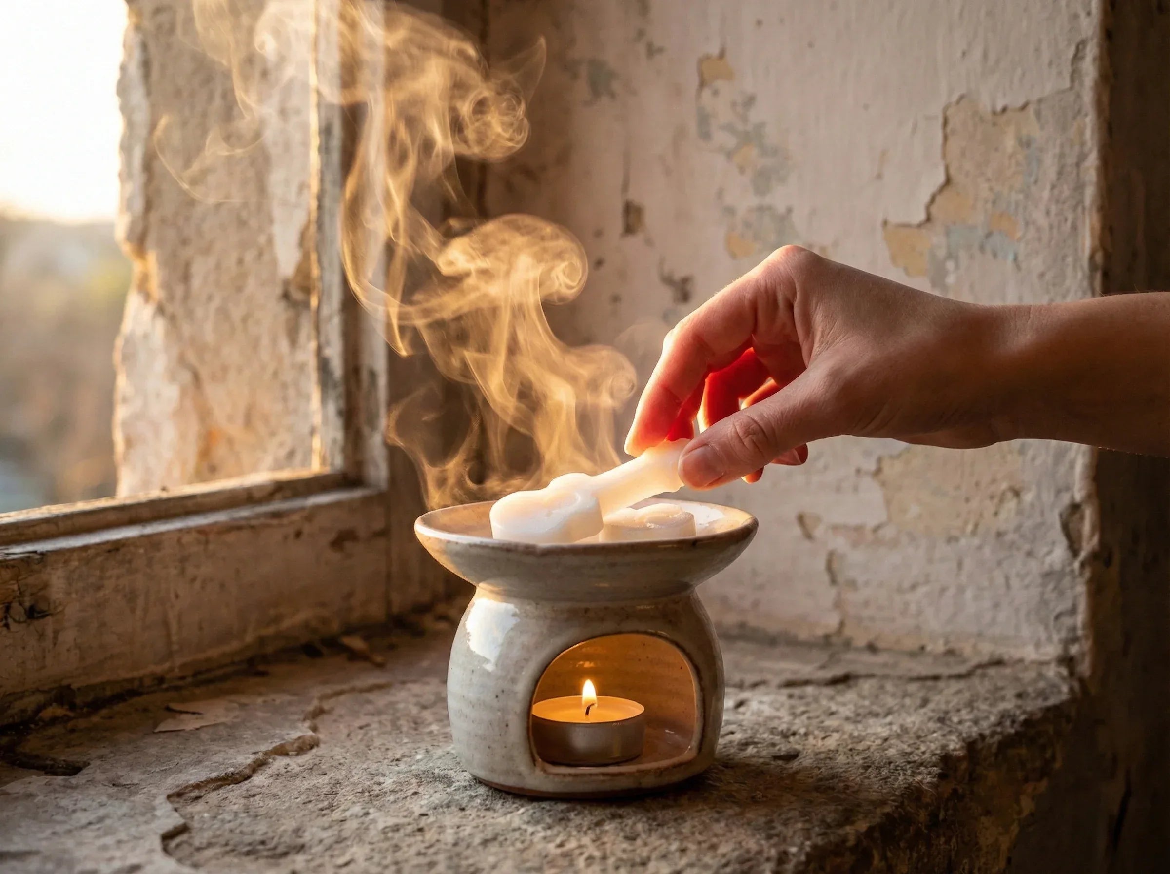 Fondant parfumé à fondre Musc & Pierre - Magie & Surprise Cachée - Essences Agape 24599747