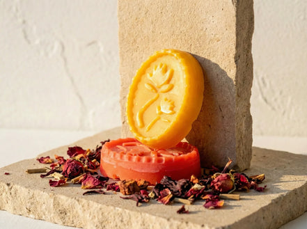 Fondant parfumé à fondre Rose & Hibiscus - Amour & Éveil Spirituel - Essences Agape 30278676