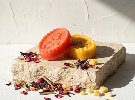 Fondant parfumé à fondre Rose & Hibiscus - Amour & Éveil Spirituel - Essences Agape 68214367