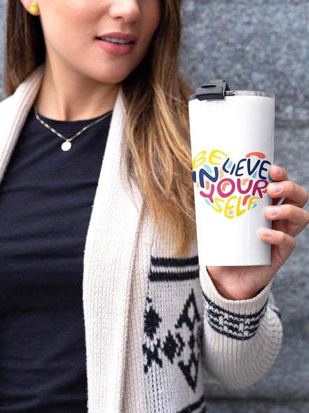 Gobelet inox custom 40 oz gratitude, gobelet sport confiance en soi - Essences Agape 85031485