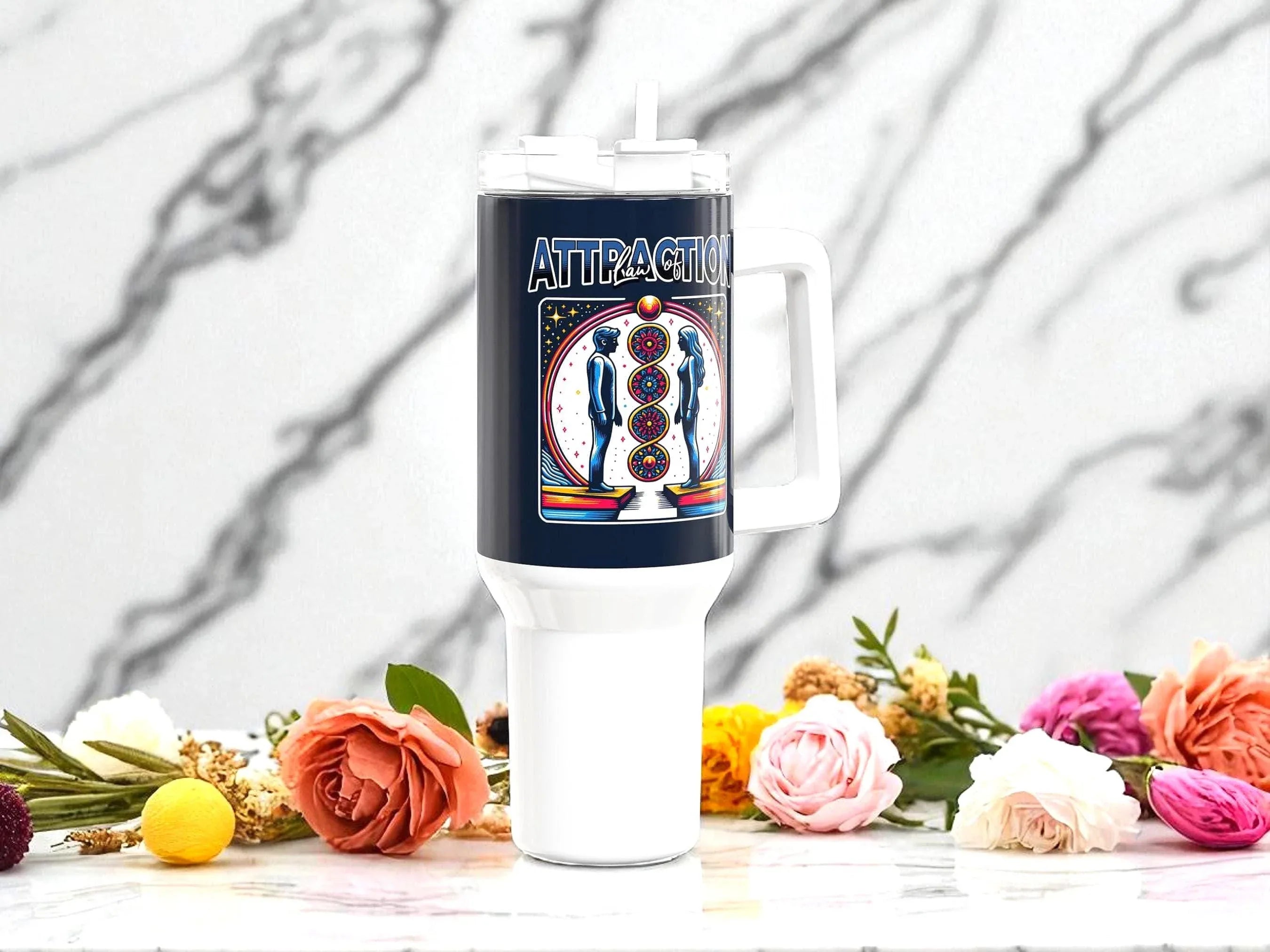 Gobelet léger secouable loi attraction, gobelet sport confiance en soi - Essences Agape 47624485