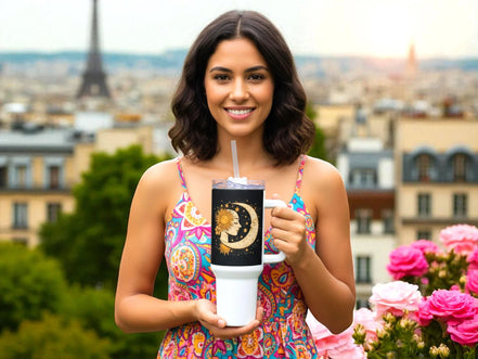 Gobelet léger secouable lune, gobelet santé mentale psychologie, mug - Essences Agape 19547115