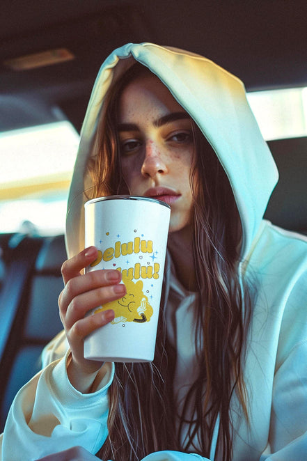 Gobelet santé mentale psychologie delulu, gobelet sport confiance soi - Essences Agape 89938635