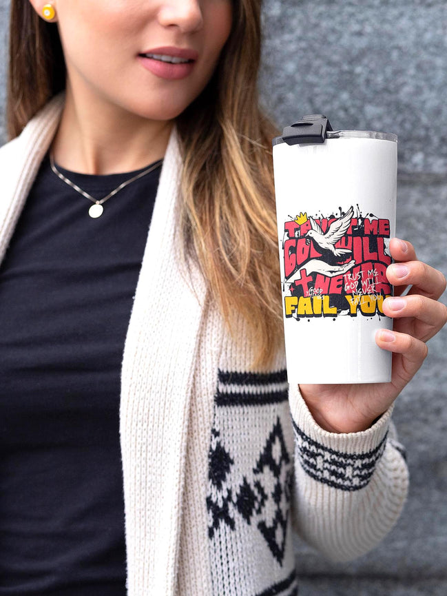 Gobelet tumbler méditation prière jésus, tumbler confiance en soi - Essences Agape 64163142