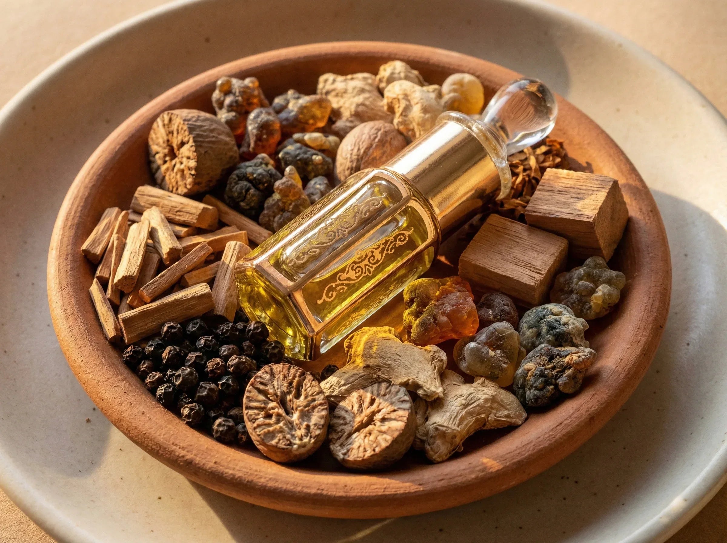 Huile Sandal - Ancrage, Puissance Spirituelle & Méditation - Essences Agape 36515976