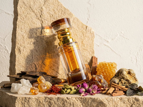 Huile de Parfum Oud Musk Salatin - Royal, Rose Taïf & Beauté - Essences Agape 76192279