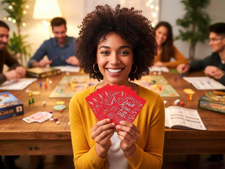 Jeu de poker abondance, pensée positive, carte de poker confiance - Essences Agape 46200522