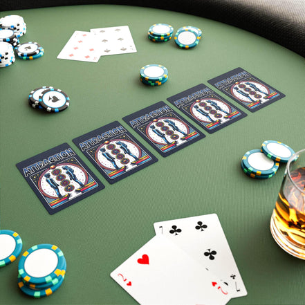 Jeu de poker loi de l'attraction, pensée positive, carte de poker - Essences Agape 10178369