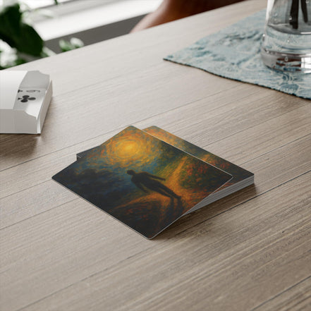 Jeu de poker peinture, ange divin artistique spirituel, carte de poker - Essences Agape 61013293