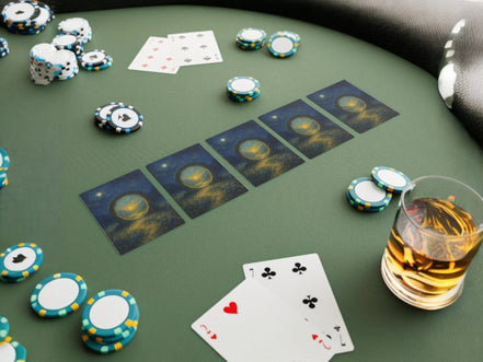 Jeu de poker peinture, ange divin spirituel, carte de poker imprimé - Essences Agape 20326531
