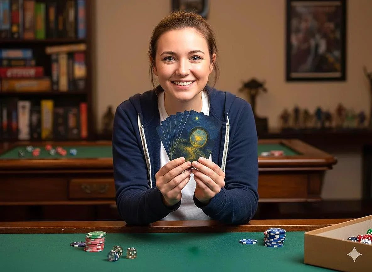 Jeu de poker peinture, ange divin spirituel, carte de poker imprimé - Essences Agape 6107605