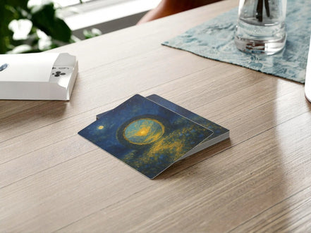 Jeu de poker peinture, ange divin spirituel, carte de poker imprimé - Essences Agape 23868844