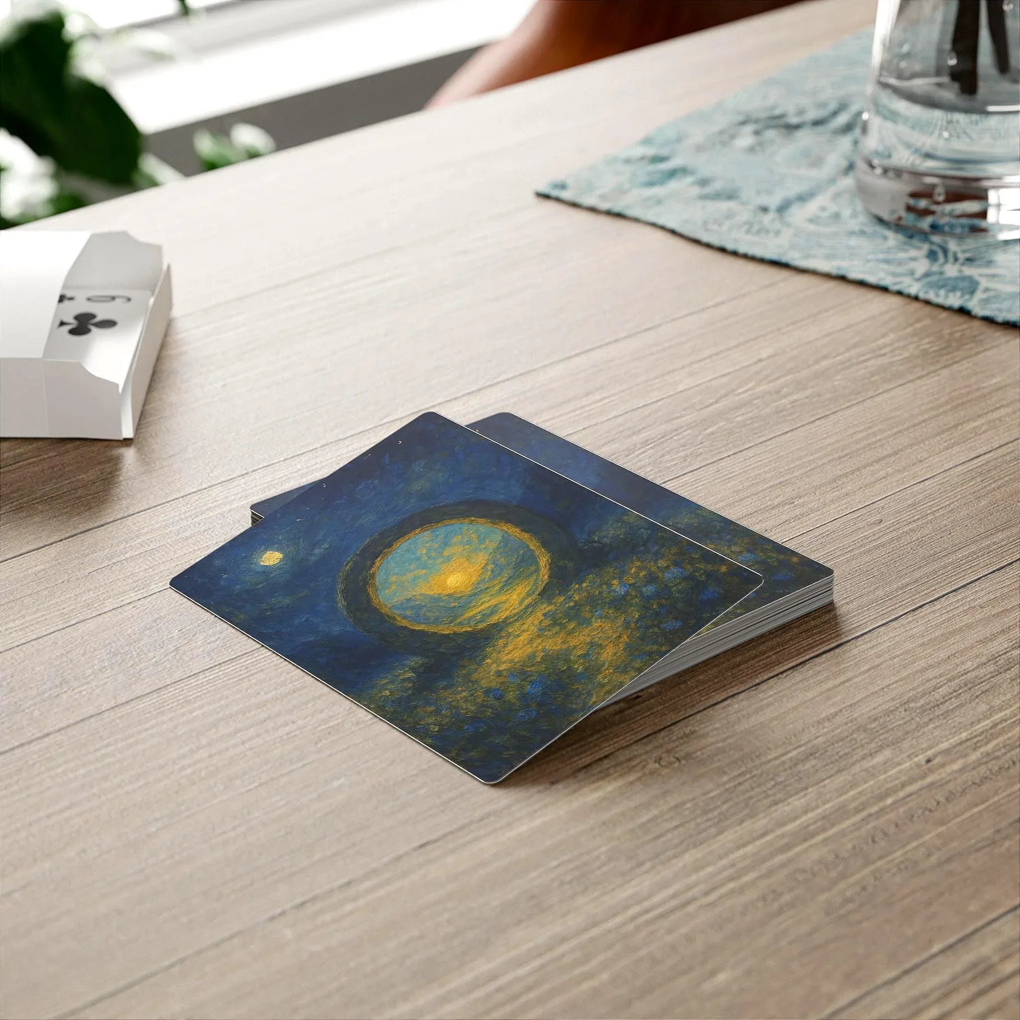 Jeu de poker peinture, ange divin spirituel, carte de poker imprimé - Essences Agape 23868844