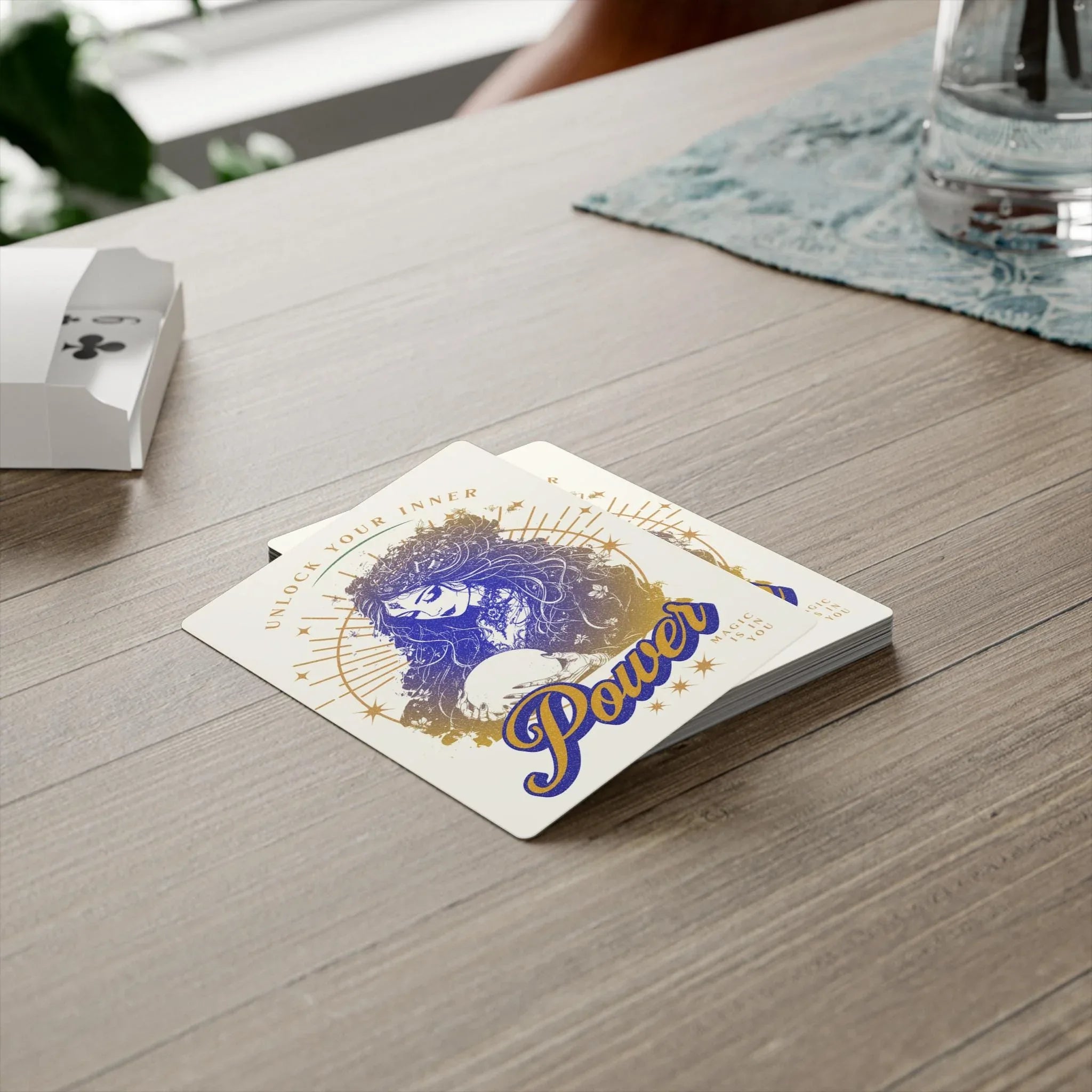 Jeu de poker sorcière, magie ésotérique, carte de poker confiance soi - Essences Agape 31332228