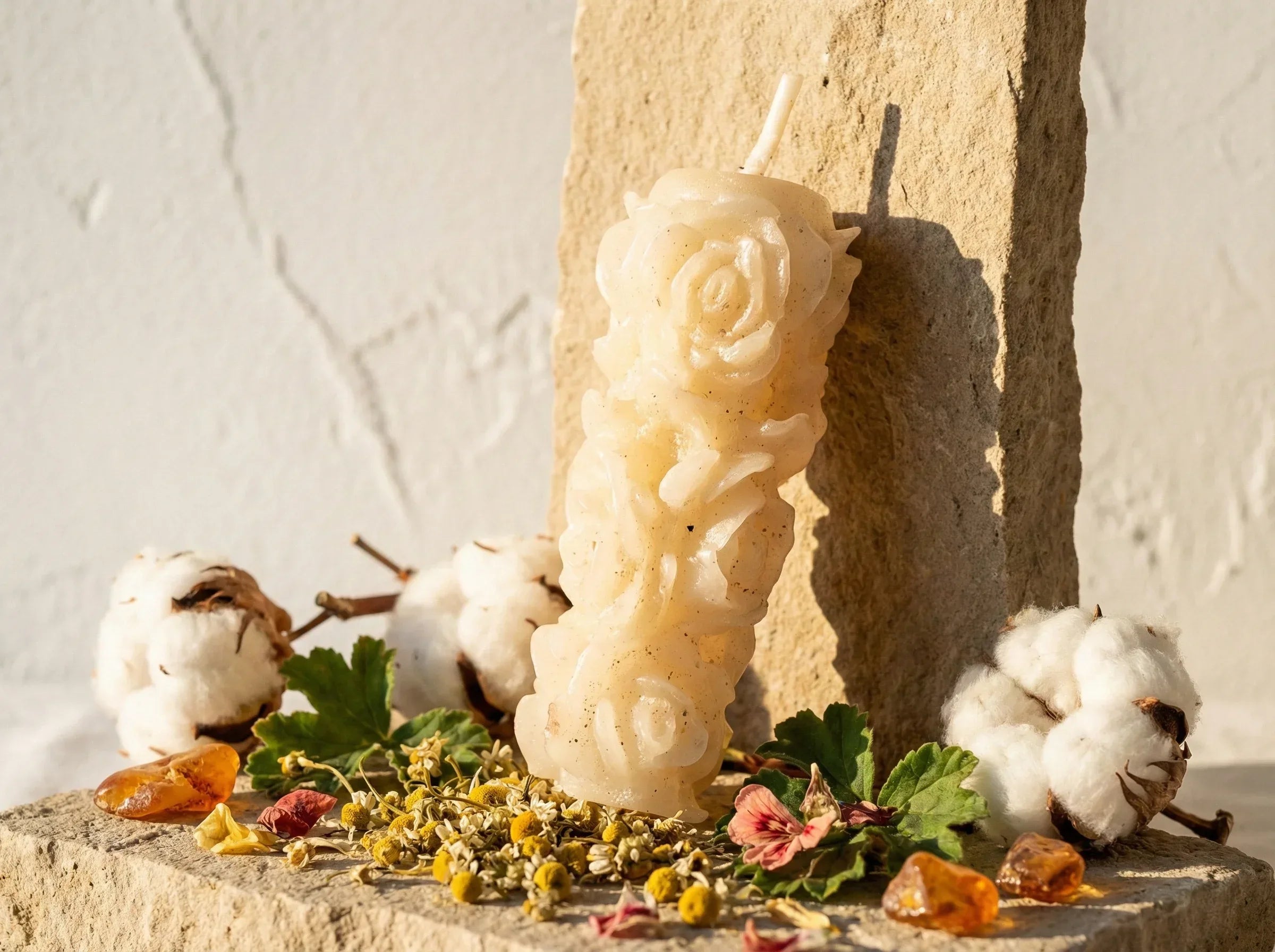 Mini Bougie Surprise Ambre & Géranium - Harmonie & Protection - Essences Agape 70096607