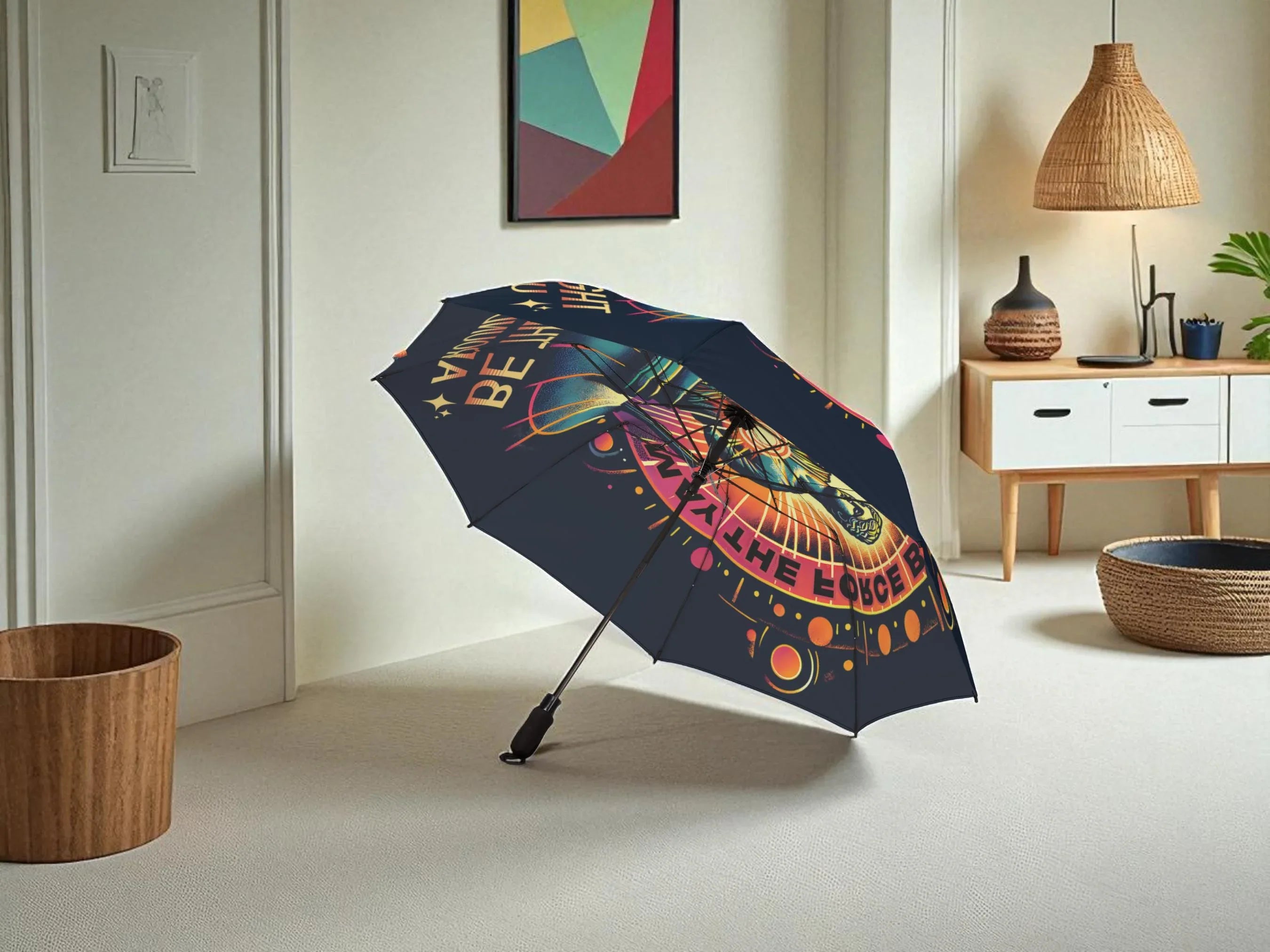 Parapluie pliant imprimé motivation spirituel chrétien, parapluie foi - Essences Agape 49205623