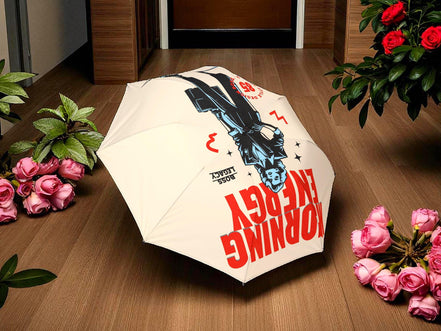 Parapluie pliant imprimé, style vintage femme, parapluie motivation - Essences Agape 13309388