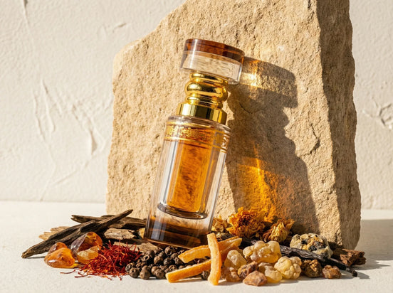 Parfum Oriental Oud Anbar - Abondance, Énergie Dorée & Eclat - Essences Agape 80481517