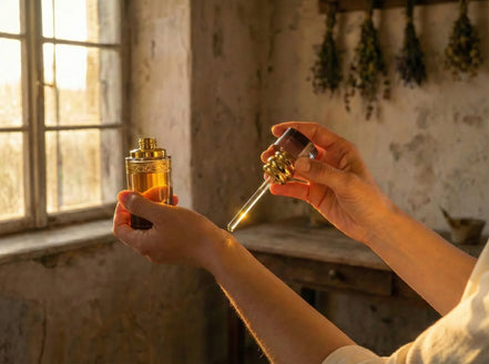 Parfum Oriental Oud Anbar - Abondance, Énergie Dorée & Eclat - Essences Agape 65631799