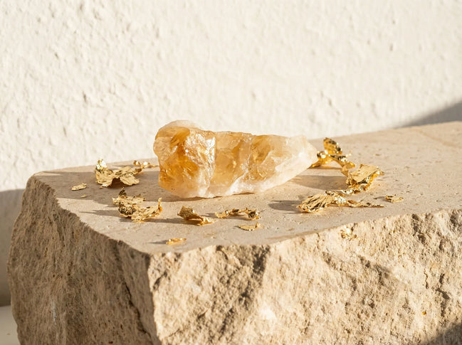 Pierre brute véritable Citrine Naturelle - Abondance & Soleil d'Or - Essences Agape 71162421