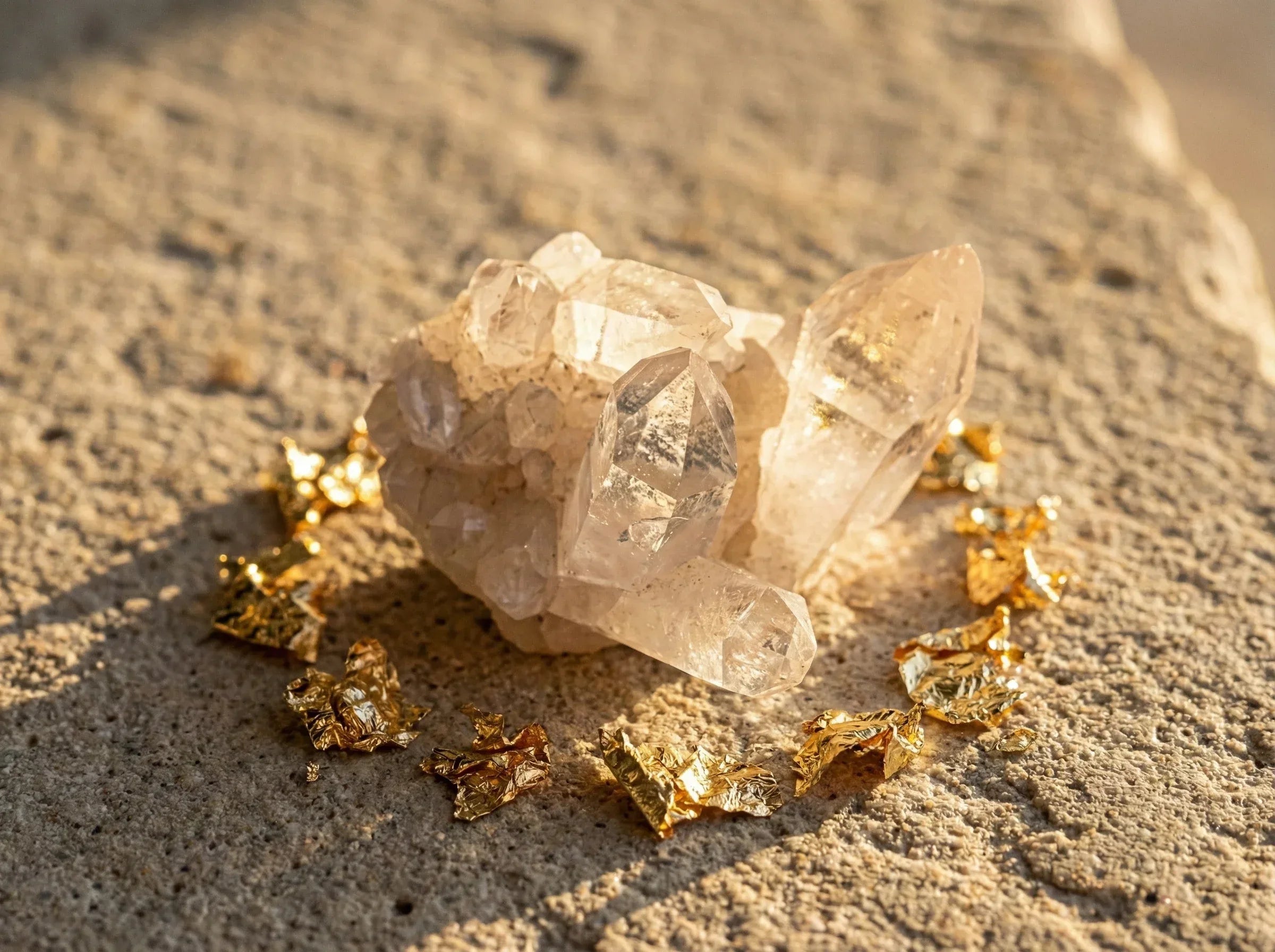 Pierre de soin chakras Cristal de Roche - Maître Guérisseur Lumière - Essences Agape 76199644