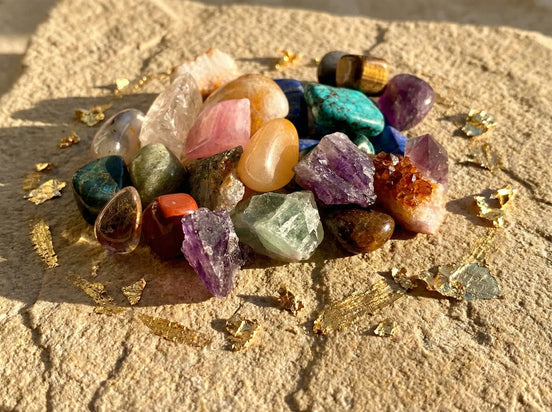 Pierre naturelle aléatoire - Trésor minéral & Découverte - Essences Agape 86597964