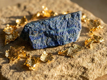 Pierres lithothérapie Lapis Lazuli Brut - Vérité & Sagesse Royale - Essences Agape 24284325