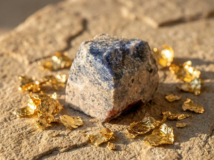 Pierres lithothérapie Sodalite Brute - Intuition & Profondeur Bleue - Essences Agape 98238234