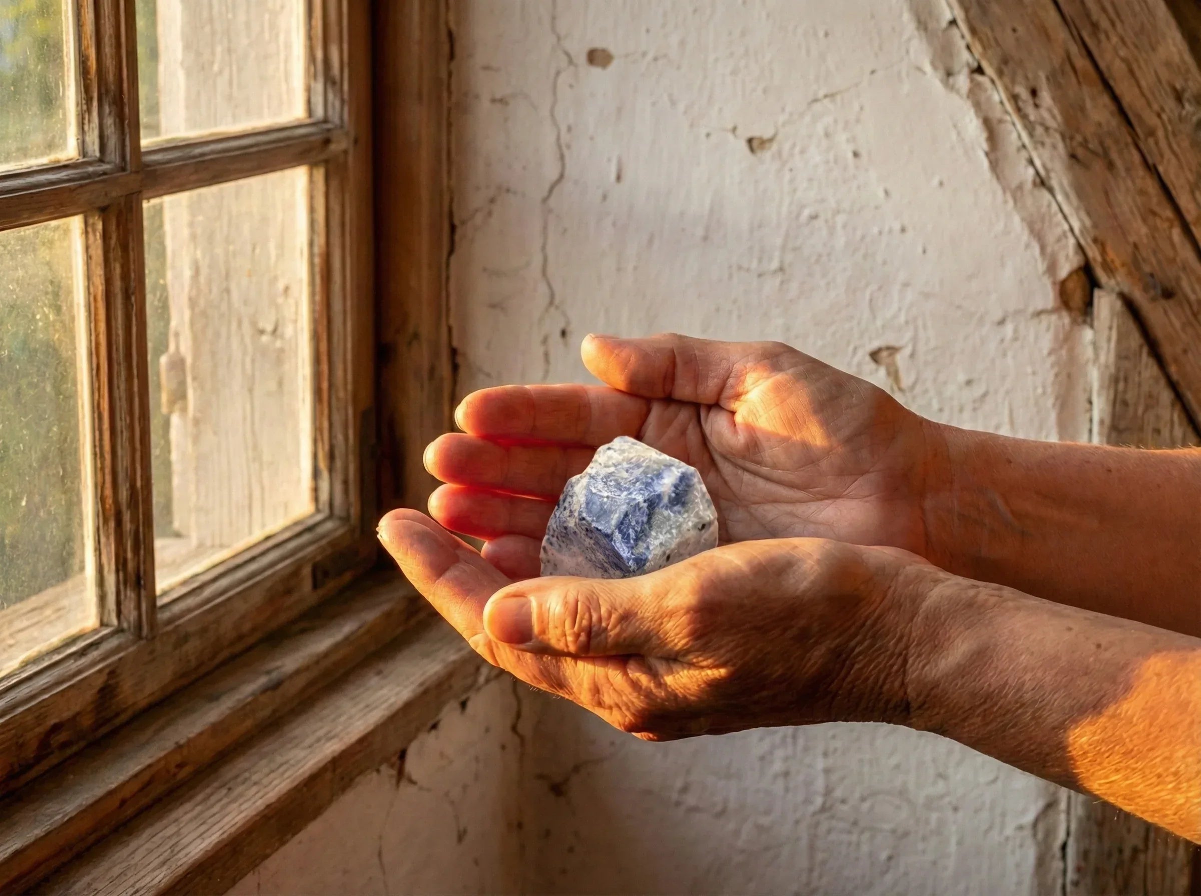 Pierres lithothérapie Sodalite Brute - Intuition & Profondeur Bleue - Essences Agape 47886978