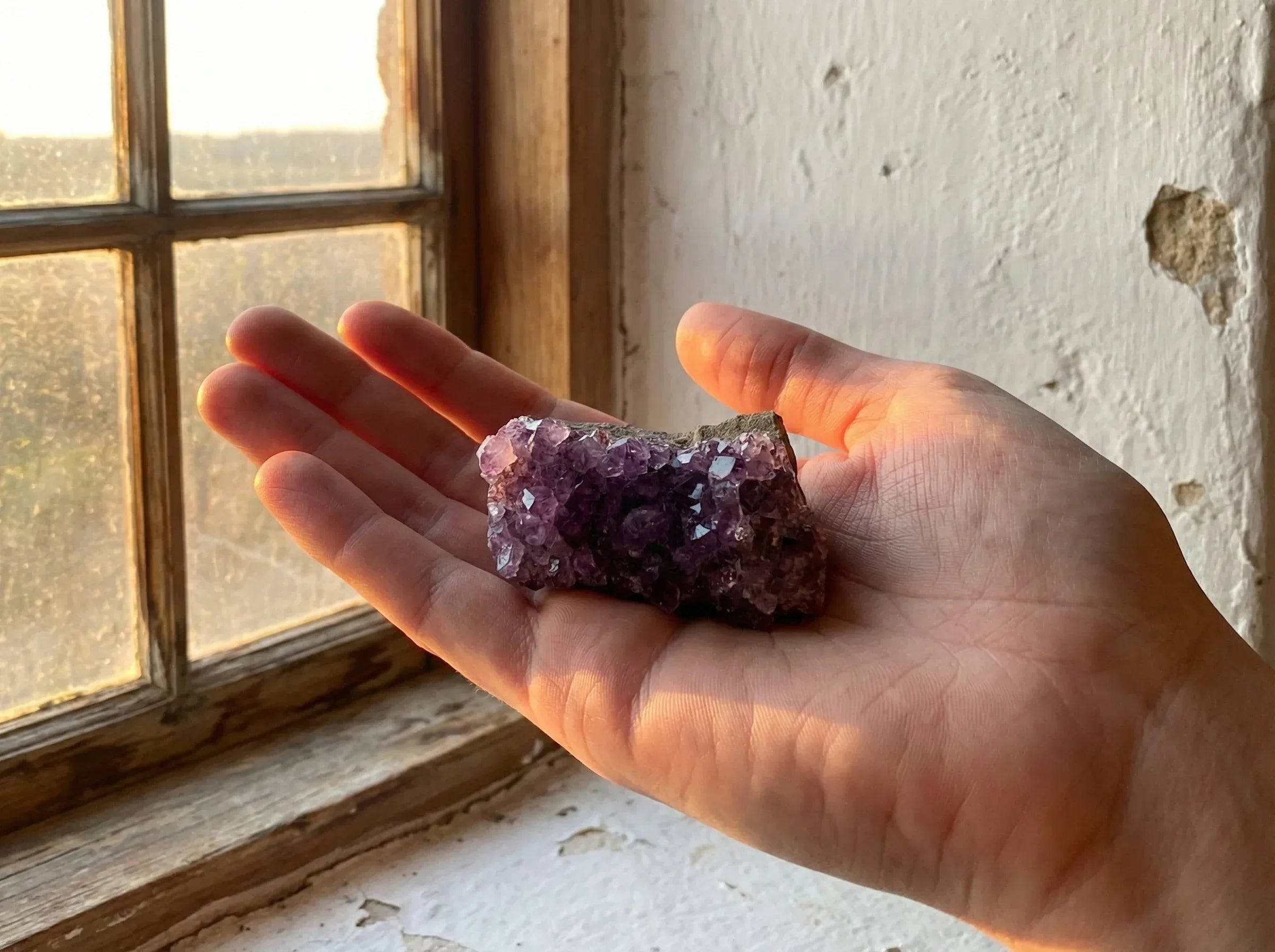 Pierres naturelles Améthyste Brute - Sagesse & Protection Zen Pure - Essences Agape 53839923