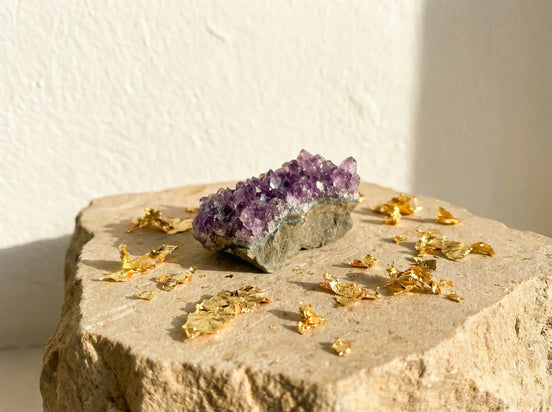 Pierres naturelles Améthyste Brute - Sagesse & Protection Zen Pure - Essences Agape 54910010