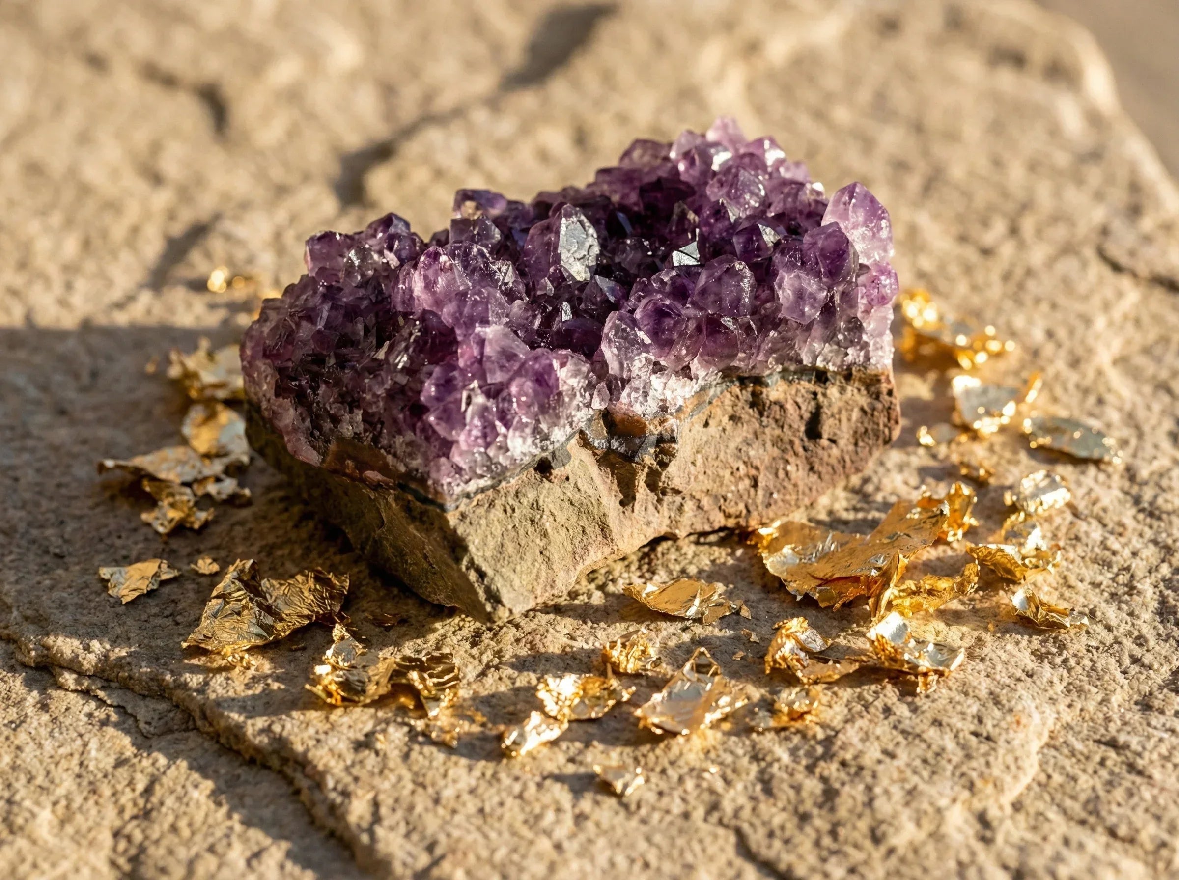 Pierres naturelles Améthyste Brute - Sagesse & Protection Zen Pure - Essences Agape 31531090