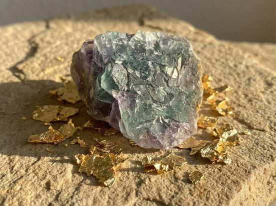 Pierres naturelles Fluorite Brute - Clarté Mentale & Intuition Zen - Essences Agape 91910597